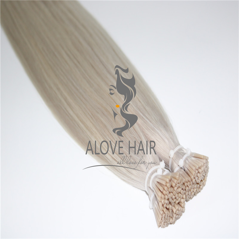 China remy i tip hair extensions manufacturer 